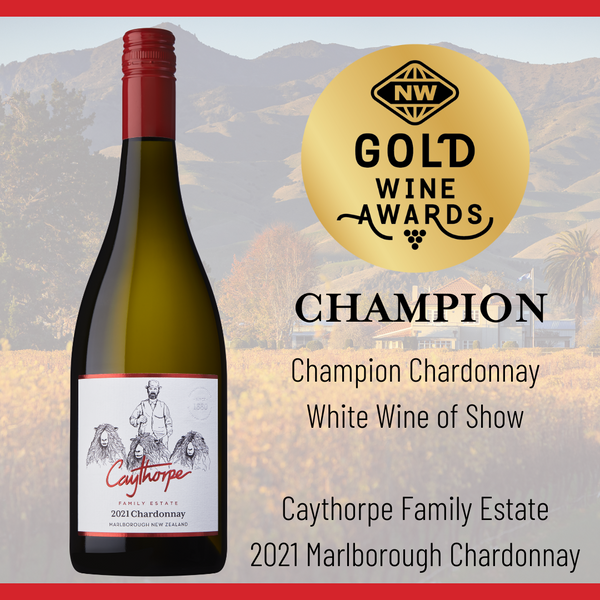 New World Wine Awards success for Caythorpe Family Estate Chardonnay